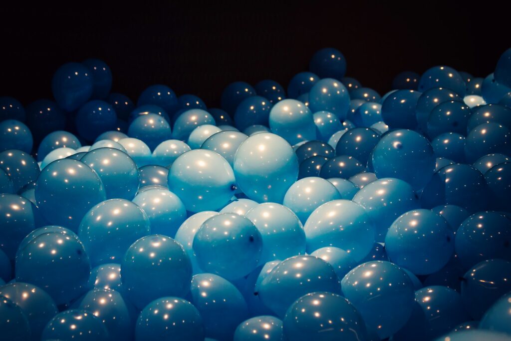 Romantic balloon decoration design by Event Circuit in Dehradun